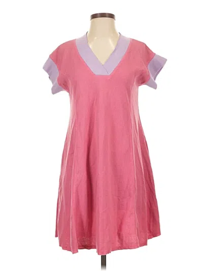 Ces Femme Casual Dress In Pink