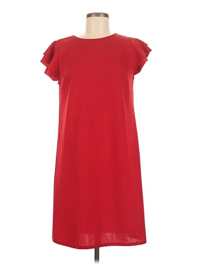 Pre-owned Ces Femme Casual Dress In Red