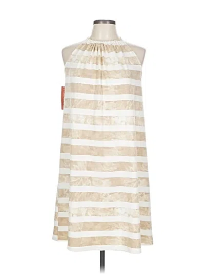 Pre-owned Ces Femme Casual Dress In White