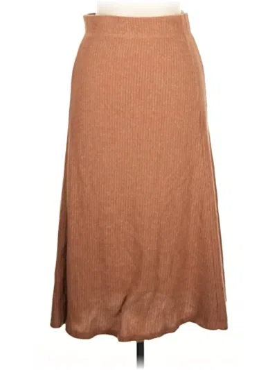 Pre-owned Ces Femme Casual Skirt In Brown