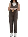 Ces Femme Knit Sweater Jumpsuit In Brown In Brown