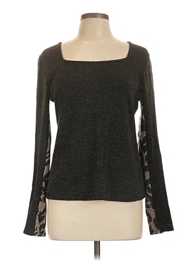 Pre-owned Ces Femme Long Sleeve T-shirt In Gray