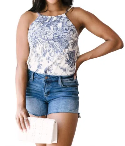 Ces Femme Marcello Tank In Ivory In Multi