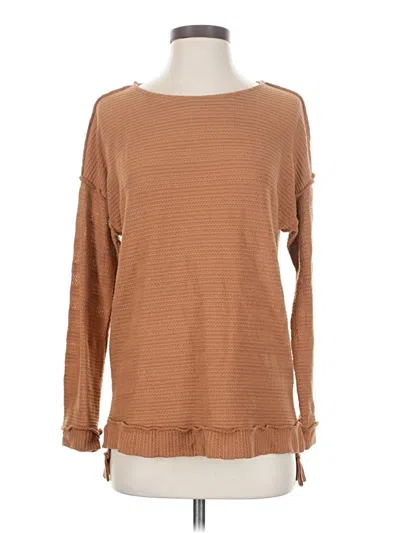 Pre-owned Ces Femme Pullover Sweater In Brown