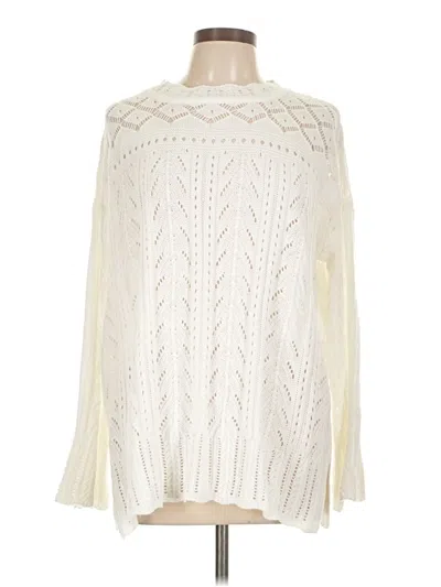 Pre-owned Ces Femme Pullover Sweater In Ivory