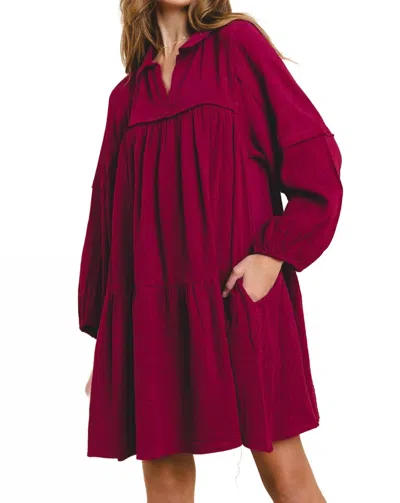 Ces Femme Sadie Dress In Red