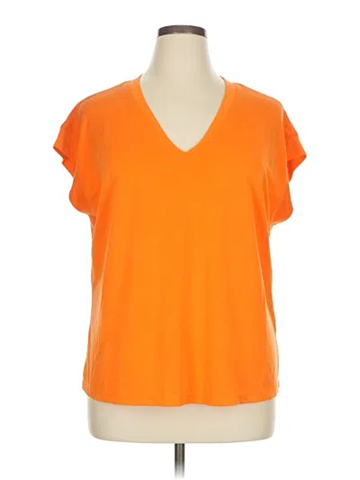 Pre-owned Ces Femme Short Sleeve T-shirt In Orange