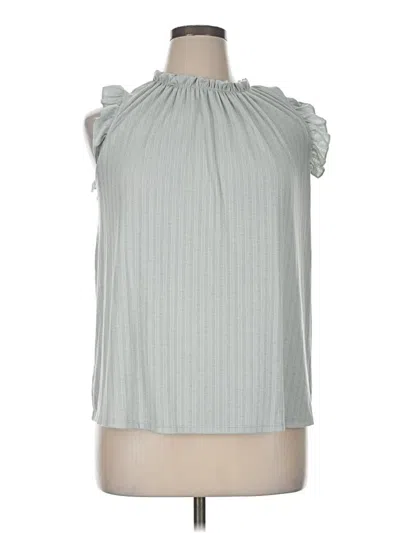 Pre-owned Ces Femme Sleeveless Blouse In Gray