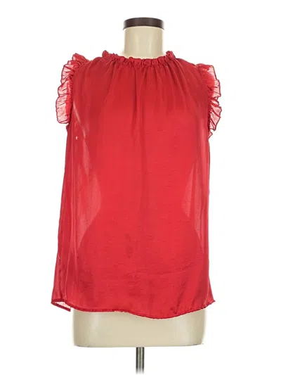 Pre-owned Ces Femme Sleeveless Blouse In Red