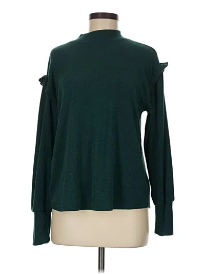 Pre-owned Ces Femme Turtleneck Sweater In Green