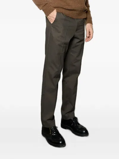 Cesar Casier Felix Trousers In Green
