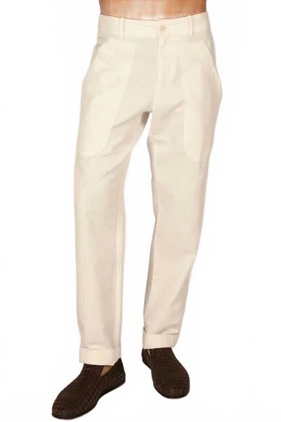Cesar Casier Tom Pants In White
