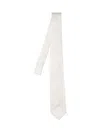 Cesare Attolini Pointed Tie In White