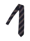 Cesare Attolini 100% Wool Woven Pattern Tie For Men In Multicolour
