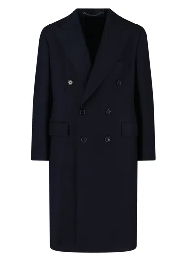 CESARE ATTOLINI DOUBLE-BREASTED COAT