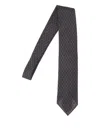 Cesare Attolini Geometric-pattern Tie In Gray