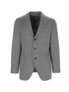 Cesare Attolini Single-breasted Blazer In Black