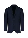Cesare Attolini Single-breasted Cashmere Blazer In Blue