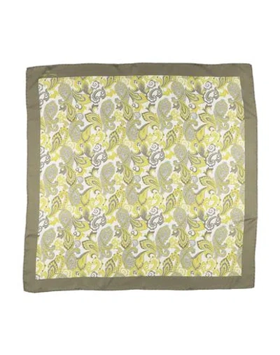 Cesare Attolini Man Scarf Military Green Size - Silk