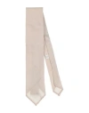 Cesare Attolini Man Ties & Bow Ties Beige Size - Silk In Neutral
