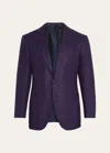 Cesare Attolini Men's 3-ply Cashmere Sport Coat In F31-navy