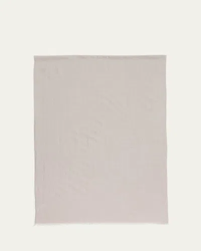Cesare Attolini Men's Cashmere Solid Scarf In Natural