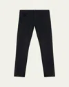Cesare Attolini Men's Cotton And Cashmere Slim Five-pocket Pants In Black