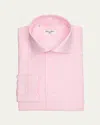 Cesare Attolini Men's Cotton, Linen And Silk Sport Shirt In Pink