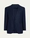 Cesare Attolini Men's Deconstructed Wool Two-button Blazer