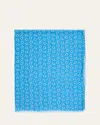 Cesare Attolini Men's Geometric Cotton And Cashmere Scarf