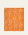 Cesare Attolini Men's Geometric Cotton And Cashmere Scarf