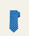 Cesare Attolini Men's Geometric Silk Tie