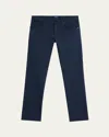 Cesare Attolini Men's Stretch Five-pocket Pants In Navy