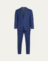 Cesare Attolini Men's Super 150s Wool Suit In Blue