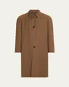 Cesare Attolini Men's Wool-blend Trench Coat