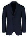 Cesare Attolini Single-breasted Cashmere Blazer In Blue