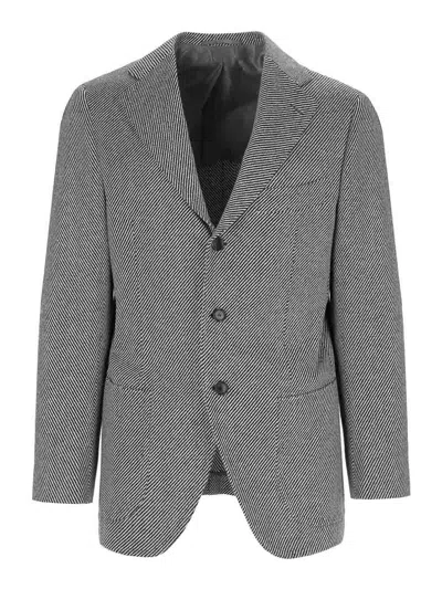 Cesare Attolini Napoli Blazer - Negro In Black
