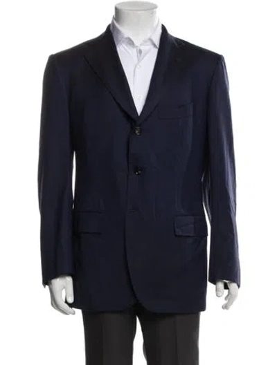 Pre-owned Cesare Attolini Napoli Cesare Attolini Blazer In Blue