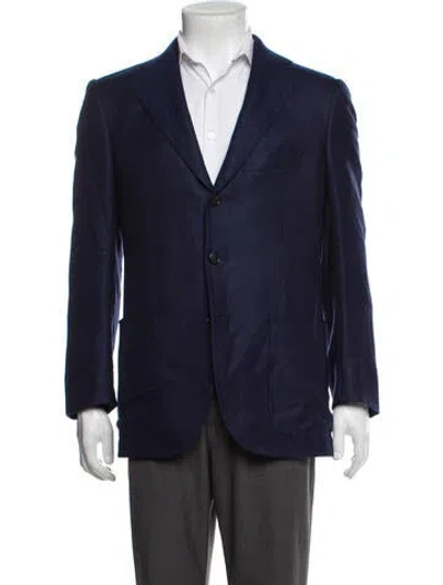 Pre-owned Cesare Attolini Napoli Cesare Attolini Blazer In Blue