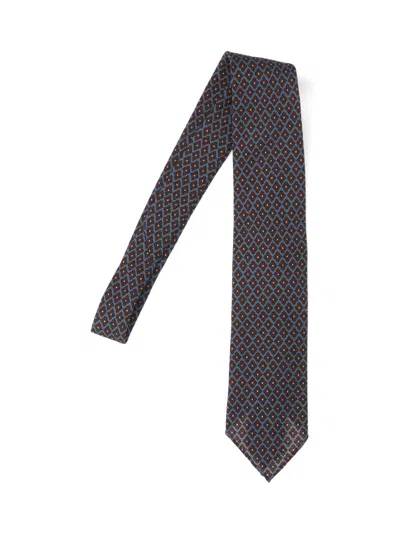 CESARE ATTOLINI PATTERNED TIE
