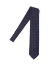 Cesare Attolini Collection Of Slim And Patterned Bow Ties In Blue
