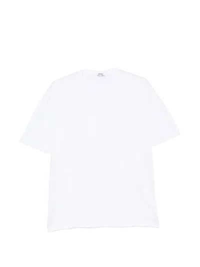 Cesare Attolini Pleated-sleeve T-shirt In White