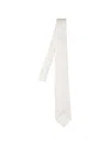 Cesare Attolini Pointed Tie In White