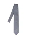 Cesare Attolini Silk Tie In Blue
