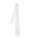 Cesare Attolini Pointed Tie In White