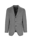Cesare Attolini Single-breasted Blazer In Black