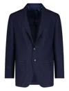 Cesare Attolini Single-breasted Blazer In Blue