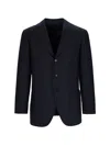 Cesare Attolini Single-breasted Blazer In Black