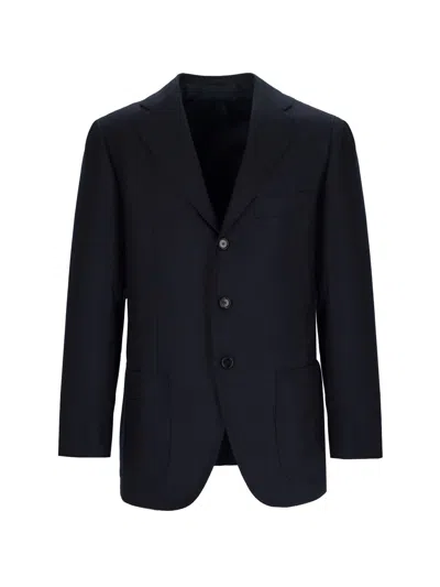 CESARE ATTOLINI SINGLE-BREASTED BLAZER