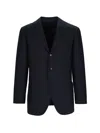 Cesare Attolini Single-breasted Blazer In Black